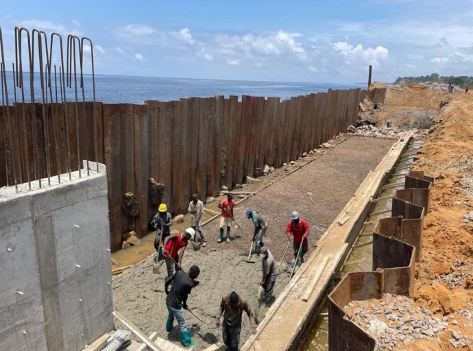 Littoral Banana-Moanda : une riposte efficace contre l’érosion côtière est en marche